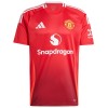 Manchester United B. Fernandes 8 Fodboldtrøjer Hjemme 2024-25 Kort ærmer